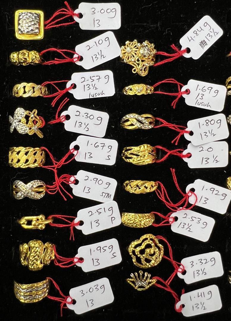 HARGA LELONG EMAS 916, Rm300 / 1 gram  